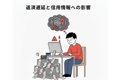 返済遅延と信用情報への影響